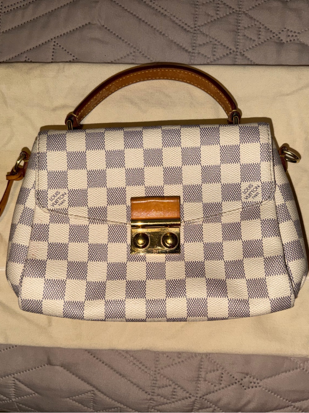 Louis Vuitton Croissette Damier Azur
